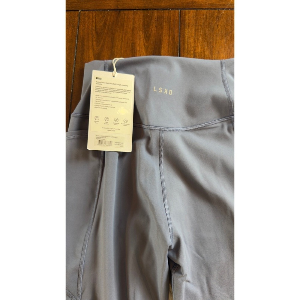 LSKD Fusion Ultra High Rise Full Length Legging Night Shadow, Medium, NWT, NEW - Picture 3 of 13